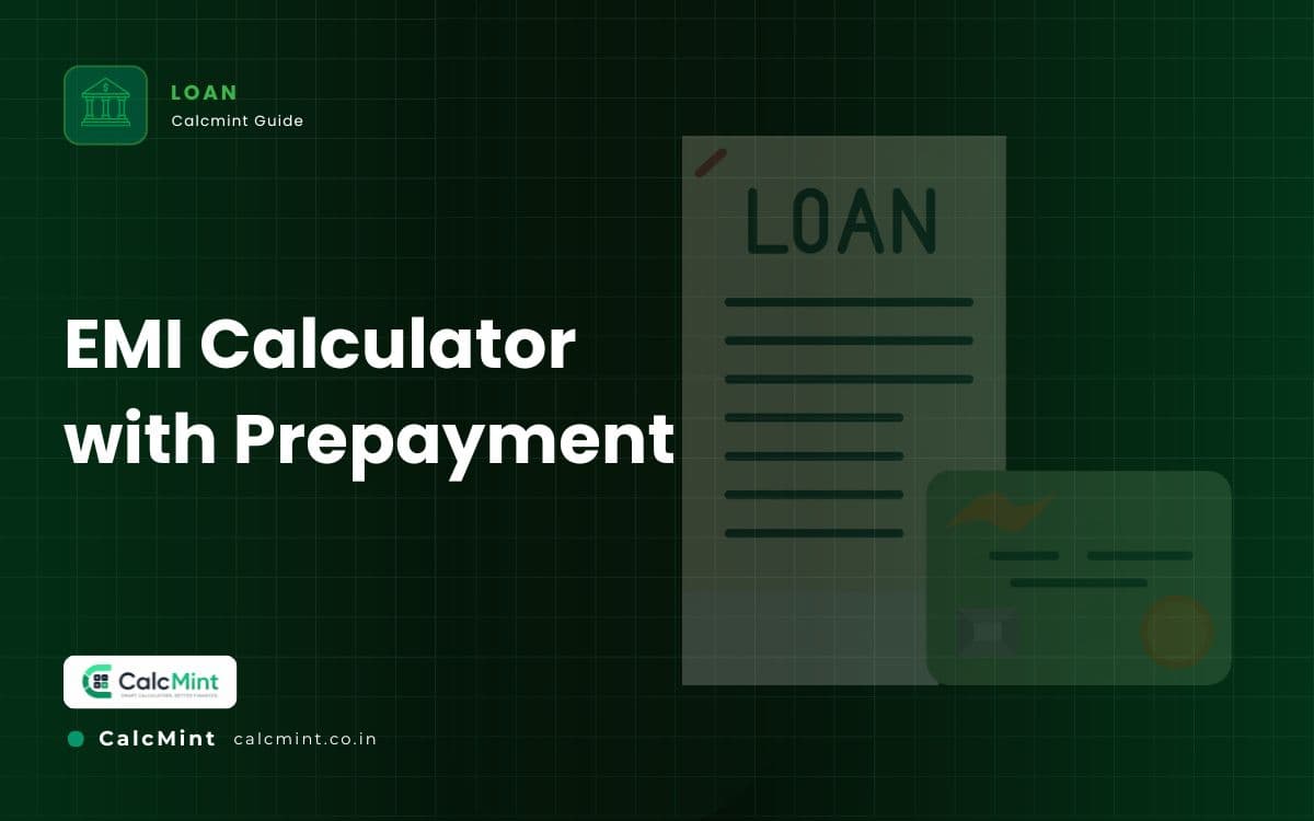 EMI Calculator with Prepayment: How Extra Payments Cut Your Loan Cost