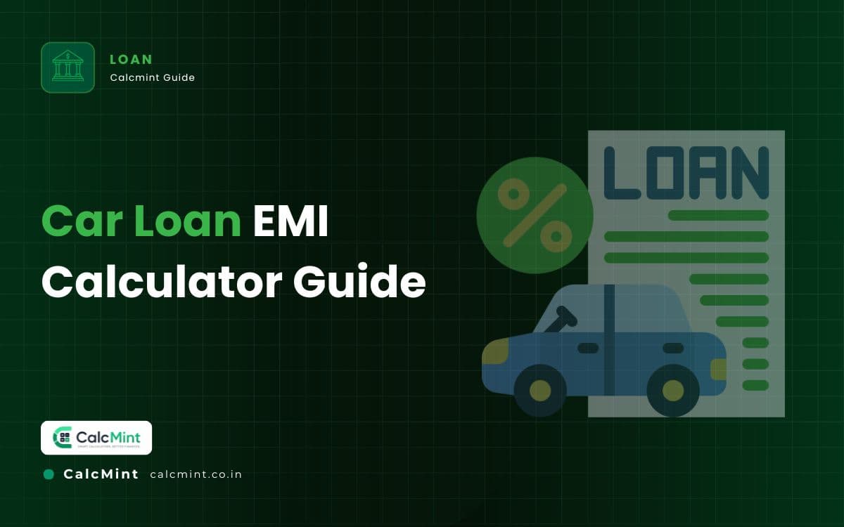 Car Loan EMI Calculator: How Your Monthly Payment Is Really Worked Out