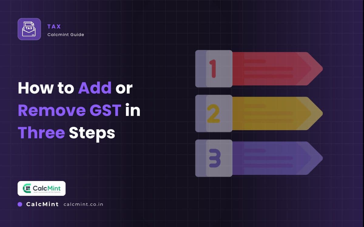 GST Calculator Online: How to Add or Remove GST in Three Steps