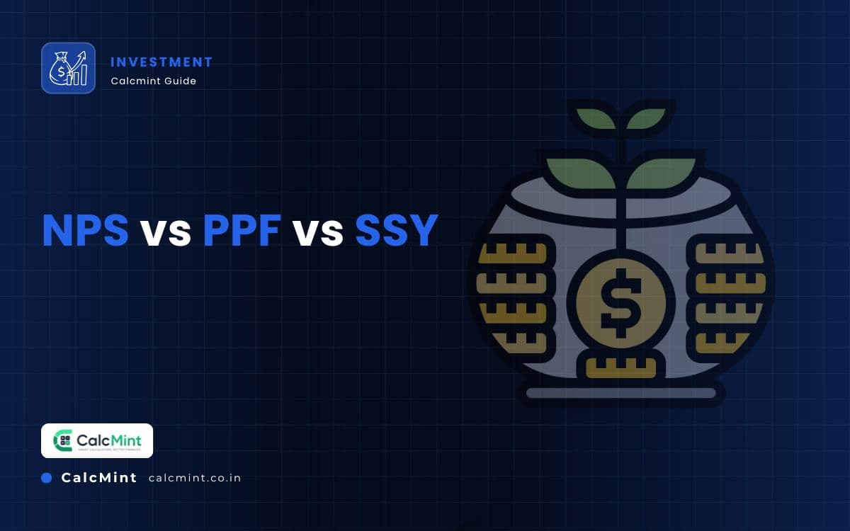 NPS vs PPF vs Sukanya Samriddhi: Which Should You Pick First?