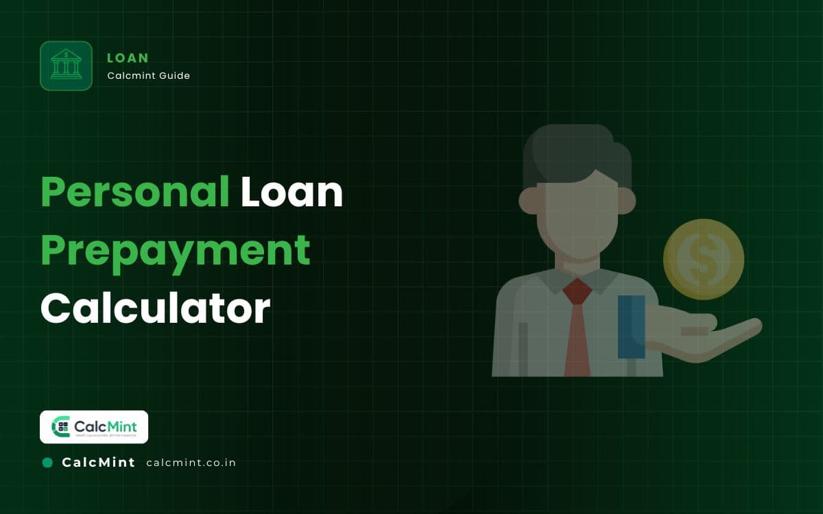 Personal Loan Prepayment Calculator: How Much Interest You Actually Save