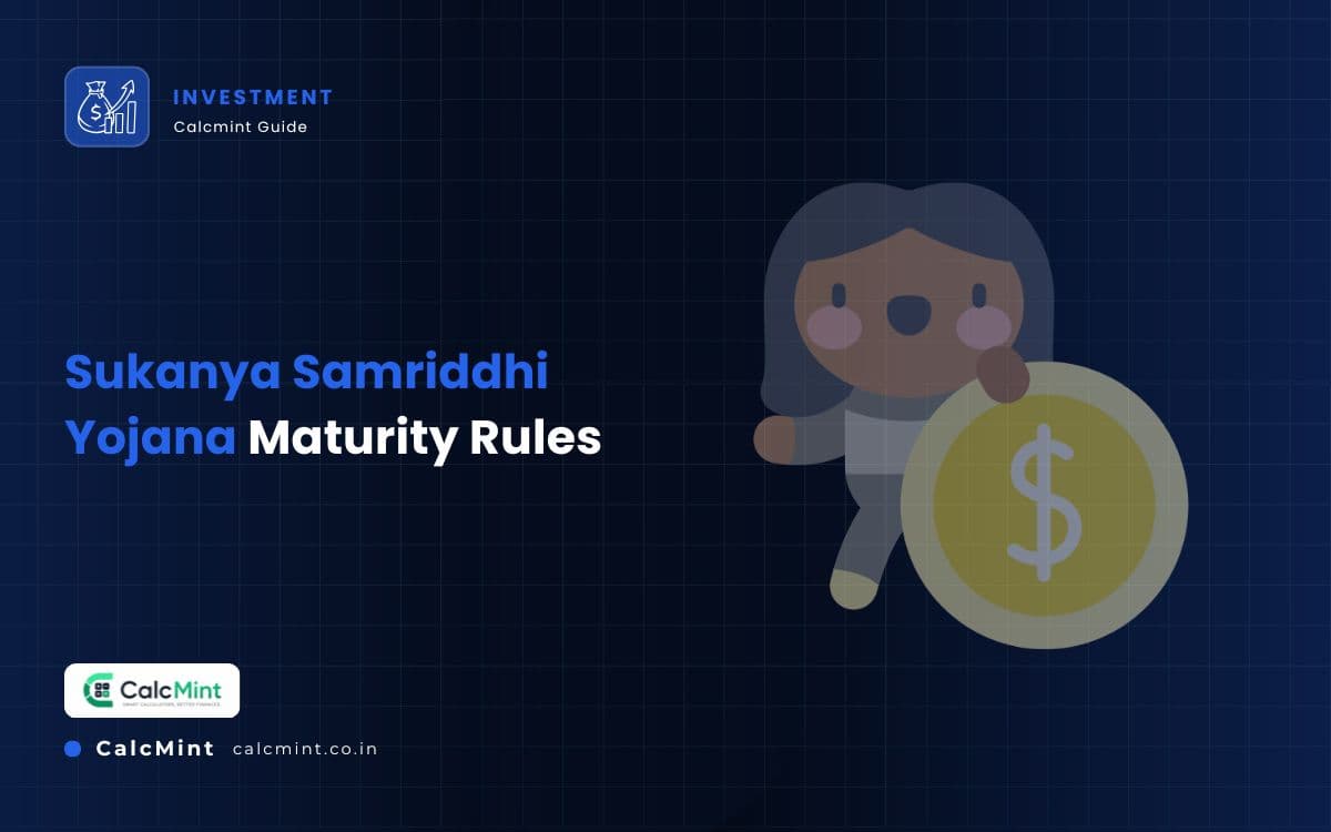 Sukanya Samriddhi Yojana Maturity Rules: What Happens at 21 Years